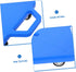 Play Scooter Board with Plastic Casters Square Floor Scooter for Boy Girl for Gym Activities Promotes Balance