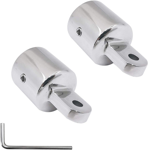 SHENGHUISS Bimini Top Cap Eye End Boat Fitting, Stainless Steel 316 Marine Hardware with L Shape Hex Key