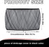 Bird Cage Seed Catcher, Bird Cage Mesh Guard Netting, Bird Cage Seed Guard Skirt, Parakeet Cage Skirt for Round Square Cages (black)