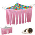 RIOUSSI Guinea Pig Hideout Hideaway Corner Fleece Toys - Cage Accessories with Reversible Sides