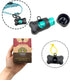 (1 15 Dog Poop Pickup Bags Holder Dispenser with Standard-Sized Leak-Proof Scented Doggy Waste Bags and Carabiner