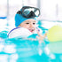 Kids Snorkel Gear Diving Mask with Anti-Fog and Anti-Leak Swimming Goggles for Children 4-14 Age Waterproof Tempered