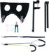 Mot Ycse Hammock Professional Dog Grooming Arm Kit with Adjustable & No-Sit Haunch Restraints All-in-One Solution