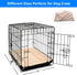 Dog Bed Crate Pad - 24" L x 18" W Kennel Pad - Machine Washable Entire Dog Crate Beds - Double Sided Pet Mat