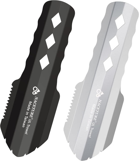 NACETURE Ultralight Backpacking Trowel Aluminum Shovel Small Potty Multitool with Longer Handle