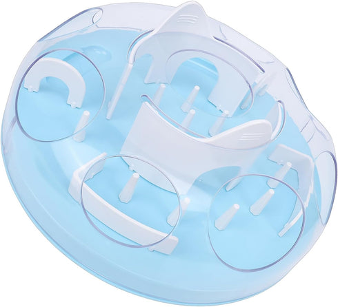 HEEPDD Interactive Cat Puzzle Feeder, Slow Feeder Toy for Dogs and Cats with Adjustable Food Outlet, Fun Pet Enrichment