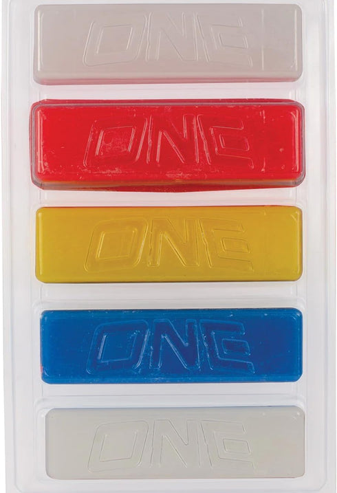 Oneball X-Wax Fluorinated Snowboard and Alpine Speed Wax - 5 Pack