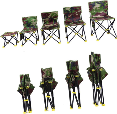 Backpacking SOLUSTRE Folding Chair Foldable Folding Portable Beach Chair Stool Camping Beach Portable Outdoor Stool
