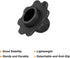 4 Pack 18mm PATIKIL Camping Chair Foot, Tubing Dia Detachable Anti-Slip Stool Feet Replacement for Hiking Outdoor