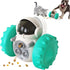 GDYOUCHAI Dog Treat Leaking Toy Pet Puzzle Interactive Tumbler Toy Puppy Cat Slow Food Feeder Dispenser Dog Training