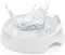 CatGuru Whisker Stress Free Cat Water Bowl, Non Slip Feeding Bowls, Shallow Cat Food Water Bowls (Marshmallow)