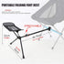 HI SUYI Backpacking,Durable 600D Portable Camping Chair Foot Rest Lightweight Heavy Duty Folding Outdoor Picnic Beach
