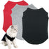 Dog Shirts Pet Clothes, 3pcs Puppy Vest T-Shirt Sleeveless Costumes, Soft and Breathable Apparel for Small Dogs and Cats
