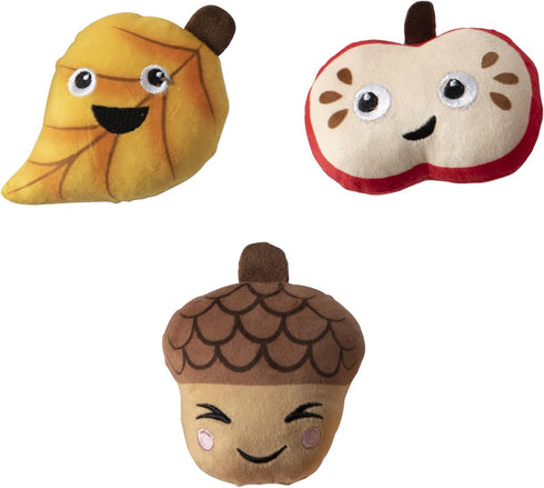 Fringe Studio Plush Dog Toy, Falling for You, 3 Piece Set from Pet Shop Collection (289540)