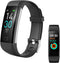 Fitness Tracker with Blood Pressure, Heart Rate, Blood Oxygen Monitor, Activity Tracker Sleep Monitor Smart Watch for