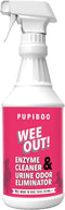 PUPIBOO Wee Out Pet Urine Enzyme Cleaner, Stain and Odor Eliminator for