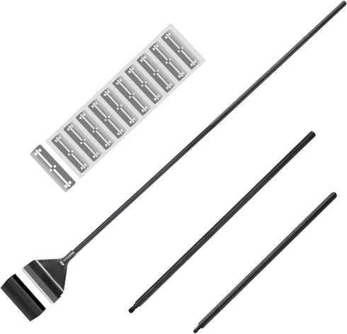 YOFOTHS 25.6inch Algae Scraper for Glass Aquariums Fish Tank Cleaner Tool with