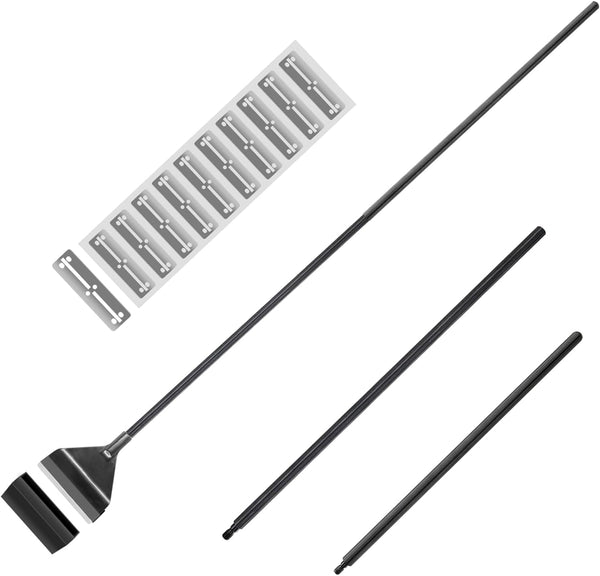 YOFOTHS 25.6inch Algae Scraper for Glass Aquariums Fish Tank Cleaner Tool with
