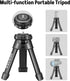 360 MidTen Portable Shooting Rest Tripod Rifle Stand for Range - Lightweight Bench Rest with Rotate V Yoke Holder
