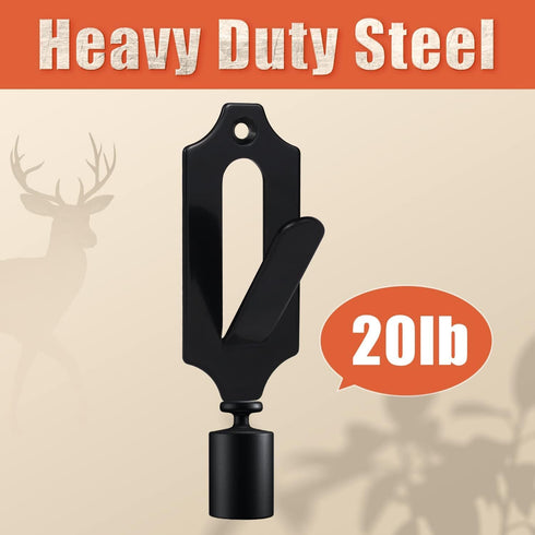 Mount Skull Hanger for Hanging Deer, Mule, Antelope, Coyote, and Small Game Animals 1 Pack