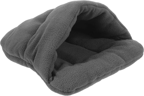POPETPOP Pet Cave Bed for Small Animals, Cotton Padded, Suitable for Rabbit, Dog, Cat, Guinea Pig, 1.0"L x 1.0"W x