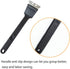 Stainless Steel Bird Droppings Cleaning Brush with Scraper, Birdcage Accessory for Parrot Pet Cage