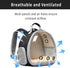 Backpack Bunny Carrier, Guinea Pig Carrier,Small Animal Carrier for Rabbit,Bearded Dragon, Lizard,Hamster,Kitten.