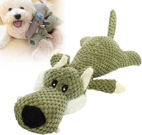 ROWPOZ Dog Plush Toys for Aggressive Chewers, 2026 New Indestructible Dog Squeaky