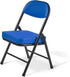 Mini Padded Folding Chairs, Garage Stool, Portable Camping Chair with Cushion, Lightweight Lawn Chair, for Outdoor
