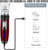 Trimmer,Cordless,Low Trimmer Dog Clippers Grooming Kit and Paw Noise, Electric Quiet,Rechargeable, Dog Grooming, Pet