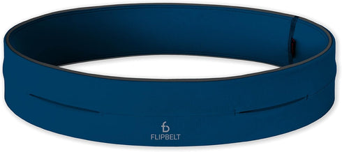 FlipBelt Classic Running Belt, Fanny Pack for Women and Men, Non Chafing Waist Band Pack for Phone, Moisture Wicking