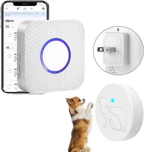 EverNary Dog Door Bell for Potty Training to Go Outside, WiFi Doggie