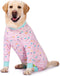 Pink Pony Surgery Recovery Suit for Dogs, Lightweight Onesie for Medium Large Dogs After Surgery, Full Belly