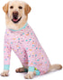Pink Pony Surgery Recovery Suit for Dogs, Lightweight Onesie for Medium Large Dogs After Surgery, Full Belly
