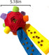 Furry Fellow Snuffle Ball Interactive Dog Toy - Hidden Treats for Slow Food Training and Playtime