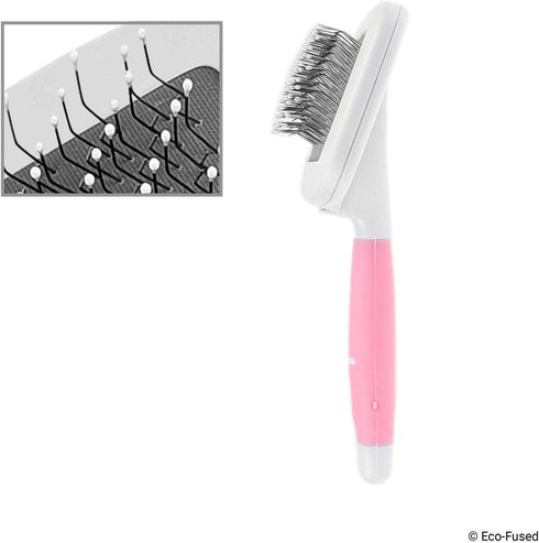 Slicker Brush and Nail Clippers for Dogs, Cats, Essential Grooming Tools for Claw Care and Trimming
