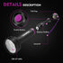 EverBrite UV Flashlight, 100 LED Blacklight Flashlight, 395nm for Pet Urine Detection, Batteries Included