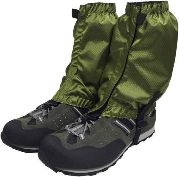 Leg Gaiter Waterproof Anti-Tear Ankle Gaiters for Outdoor Hiking, Walking, Climbing, Hunting, Snow