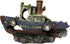 Aquarium Large Shipwreck Decorations, Lifelike Resin Pirate Ship Decor for Fish Tank