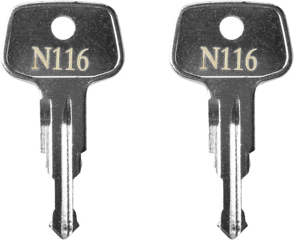 Key for Thule Key Replacement,for Roof Racks, Carriers, Crossbars Key etc,(Codes N116) by Hugexpen