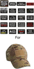 WZT 20 Pieces Funny Tactical Military Morale Patch Set for Caps, Bags, Backpacks, Clothes, and Tactical Gears (Navy)