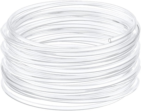 Pawfly 82 Feet Aquarium Airline Tubing - Standard 3/16" Kink-Resistant Pure PVC Hose for Fish Tank