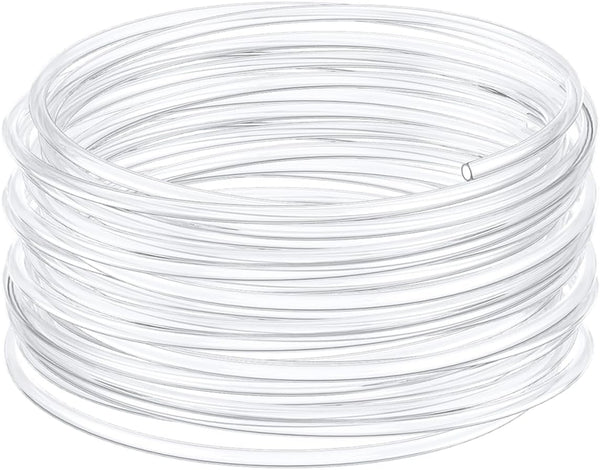 Pawfly 82 Feet Aquarium Airline Tubing - Standard 3/16" Kink-Resistant Pure PVC Hose for Fish Tank