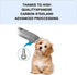 2PC 4FC Detachable Pet Clipper Replacement Blades, Compatible with Andis, Oster A5, Wahl KM Series