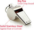 Whistle - Sports Whistles with Lanyard, Loud Crisp Sound for Coaches, Referees, and Officials