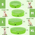 Furrybaby Foldable Dog Pool, Portable Pet Pool for Large Dogs, Indoor and Outdoor Use (Green, 47'')