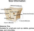 Copfeu Chinchillas, Rabbit Hay Feeder, Wooden Grass Feeder with Vegetable Holders for Rabbits Guinea Pigs Pet Self