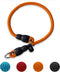 Dog Slip Collar, No Pull Choker for Training, Adjustable Martingale Collar for Small Medium Large Dogs, Orange, L (25