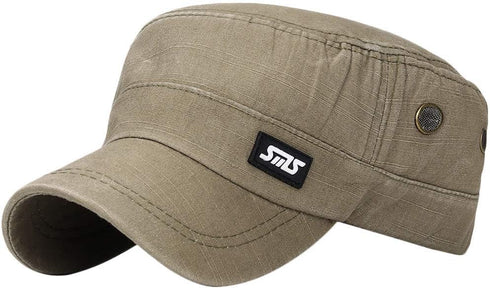 YOLAI Casual Fashion Mens and Womens Unisex Retro Sunscreen Baseball Cap Sport Flat
