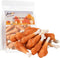 Dog Treats Chews Rawhide Free Real Chicken Calcium Bone Snacks, Teeth Clean